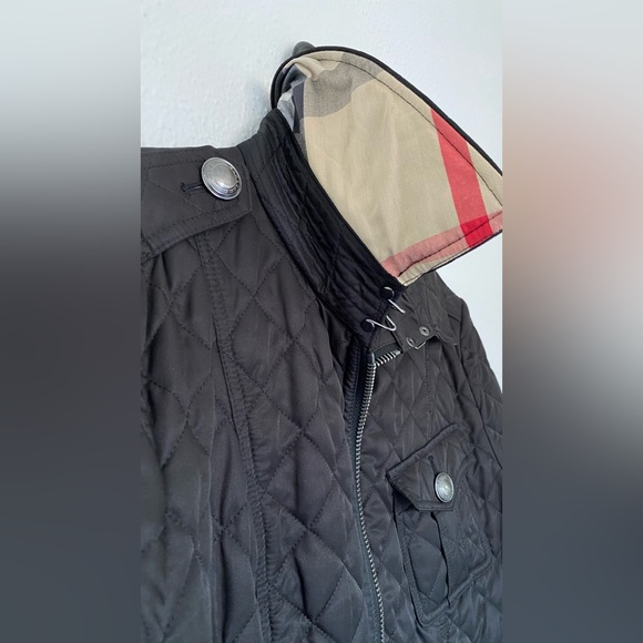 Burberry Brit quilted belted coat jacket - Picture 7 of 14